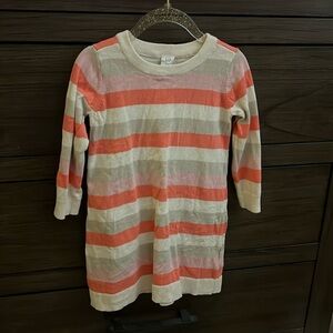 BABY GAP Striped Sweater Dress